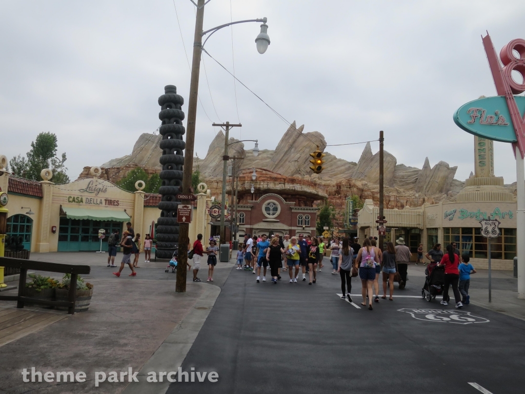Cars Land at Disneyland