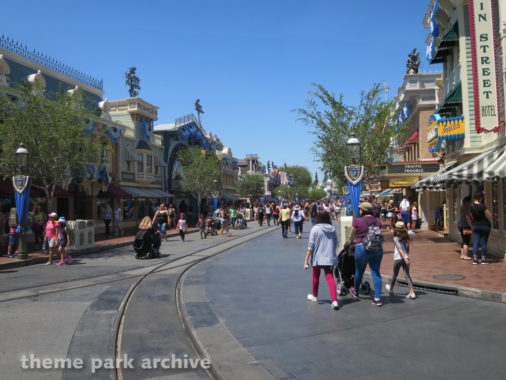 Main Street U.S.A. at Disneyland