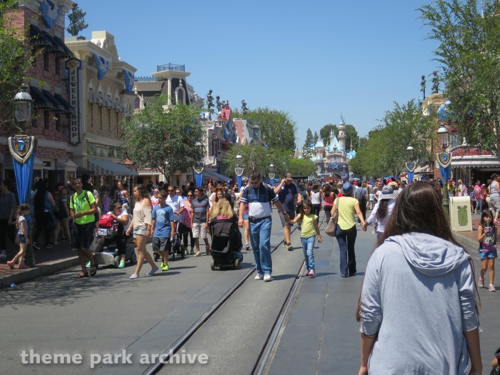 Main Street U.S.A. at Disneyland