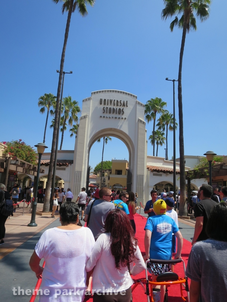 Entrance at Universal Studios Hollywood