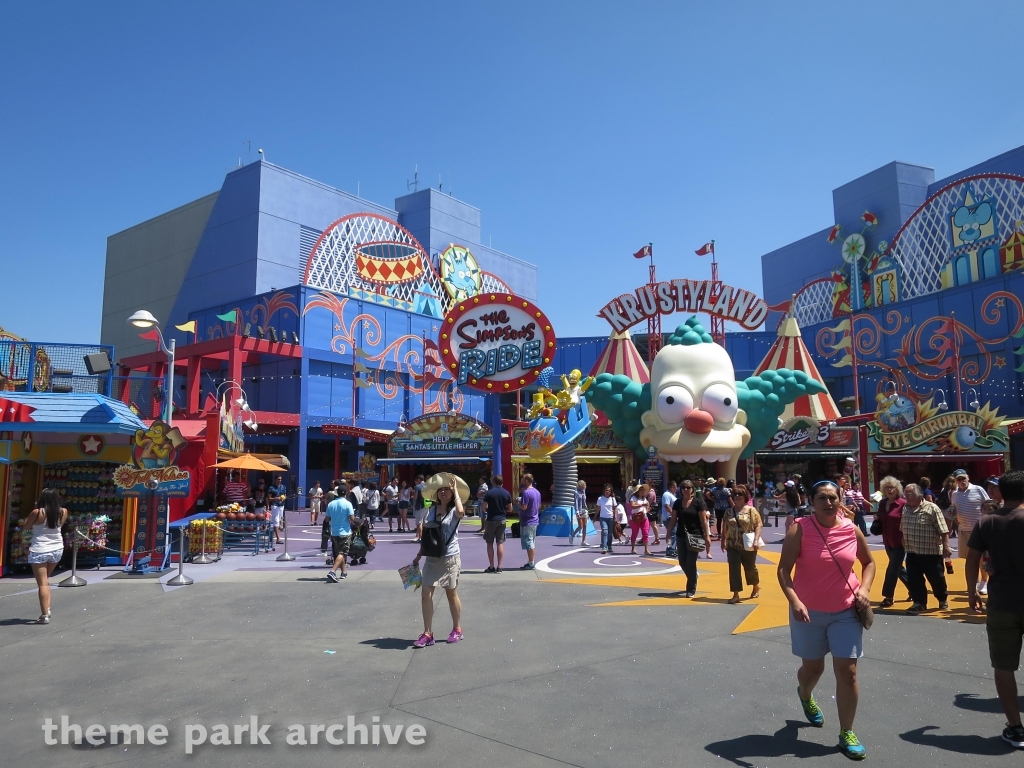 The Simpsons Ride at Universal Studios Hollywood