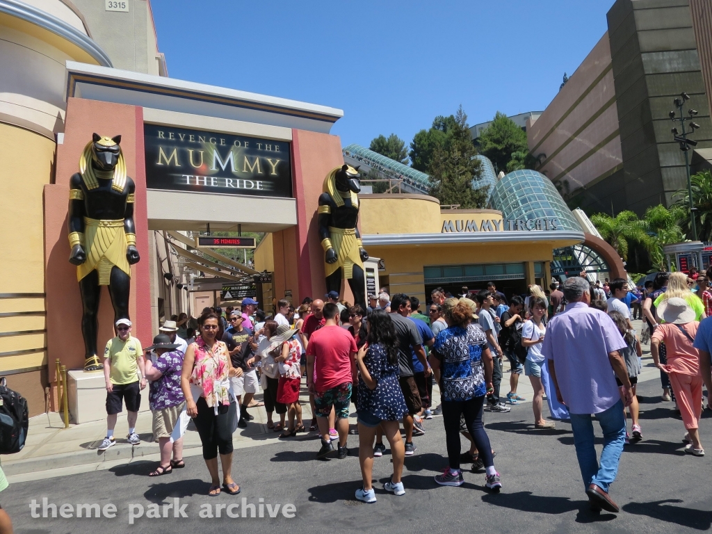 Revenge of the Mummy at Universal Studios Hollywood