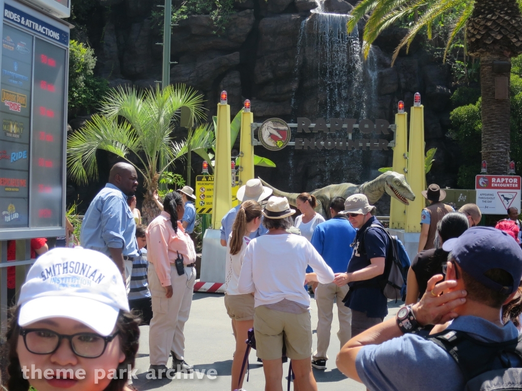 Raptor Encounter at Universal Studios Hollywood
