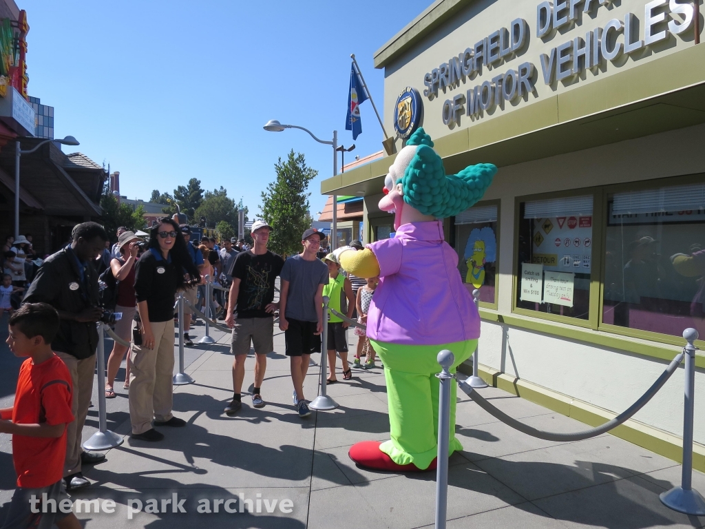 Springfield U.S.A. at Universal Studios Hollywood