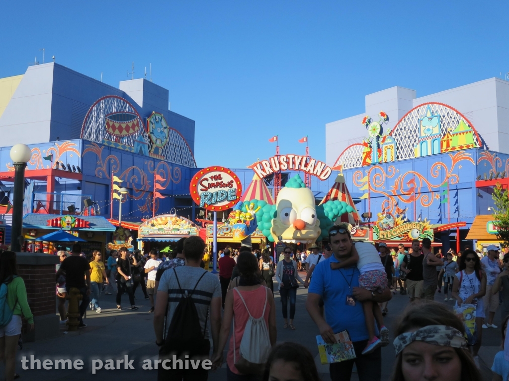 The Simpsons Ride at Universal Studios Hollywood