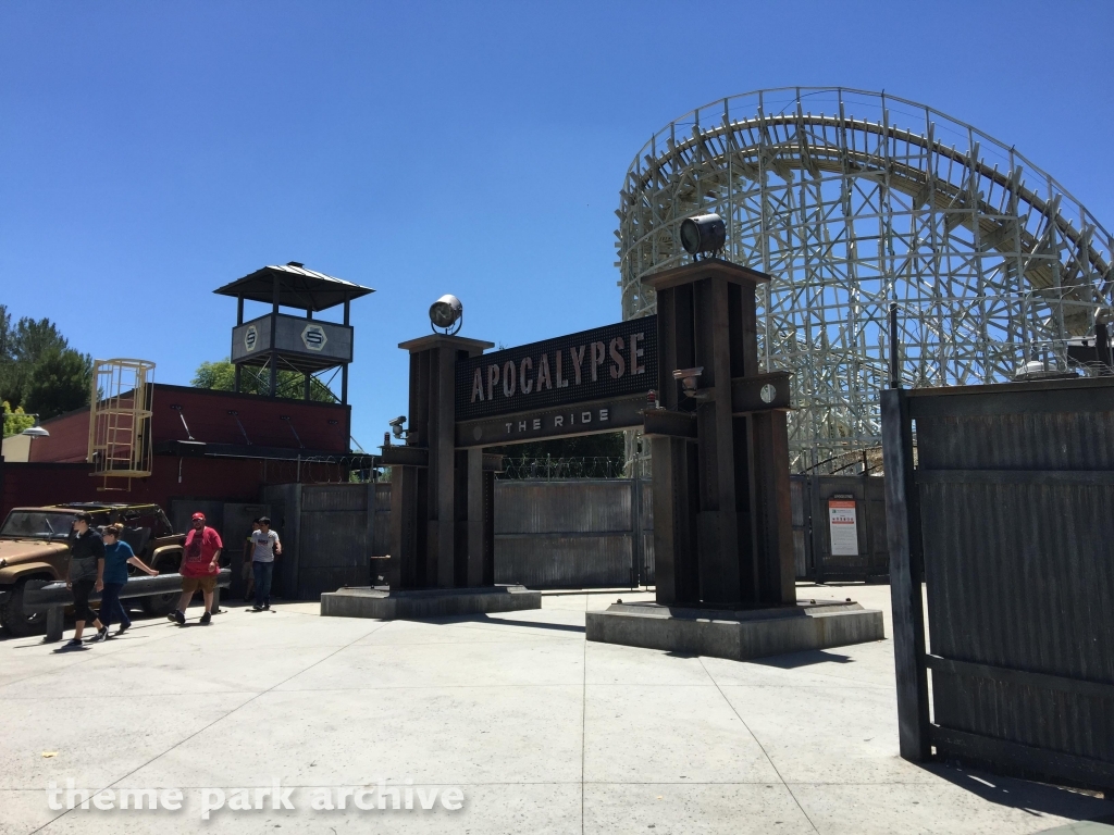 Apocalypse The Ride at Six Flags Magic Mountain