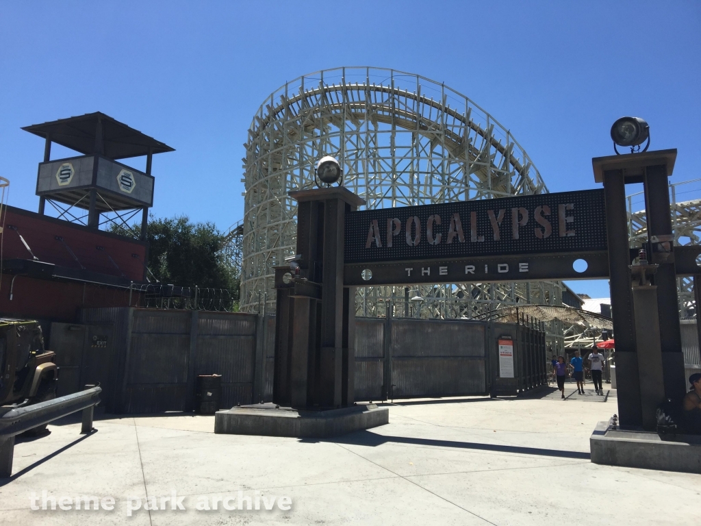 Apocalypse The Ride at Six Flags Magic Mountain