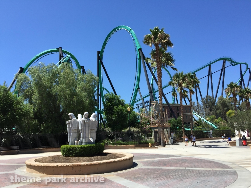 Riddler's Revenge at Six Flags Magic Mountain