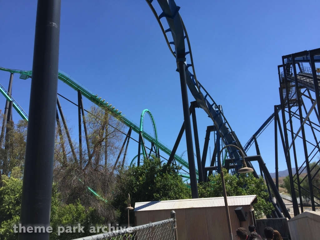Batman The Ride at Six Flags Magic Mountain