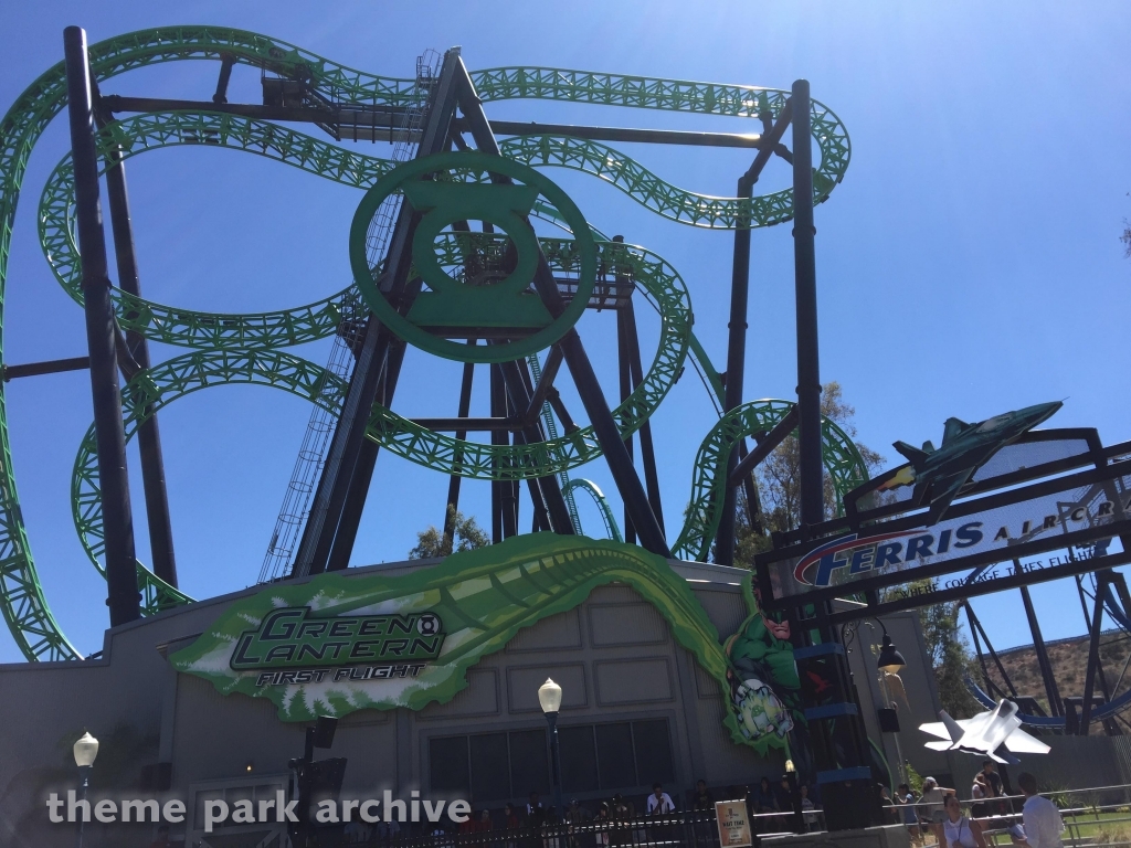Green Lantern: First Flight at Six Flags Magic Mountain