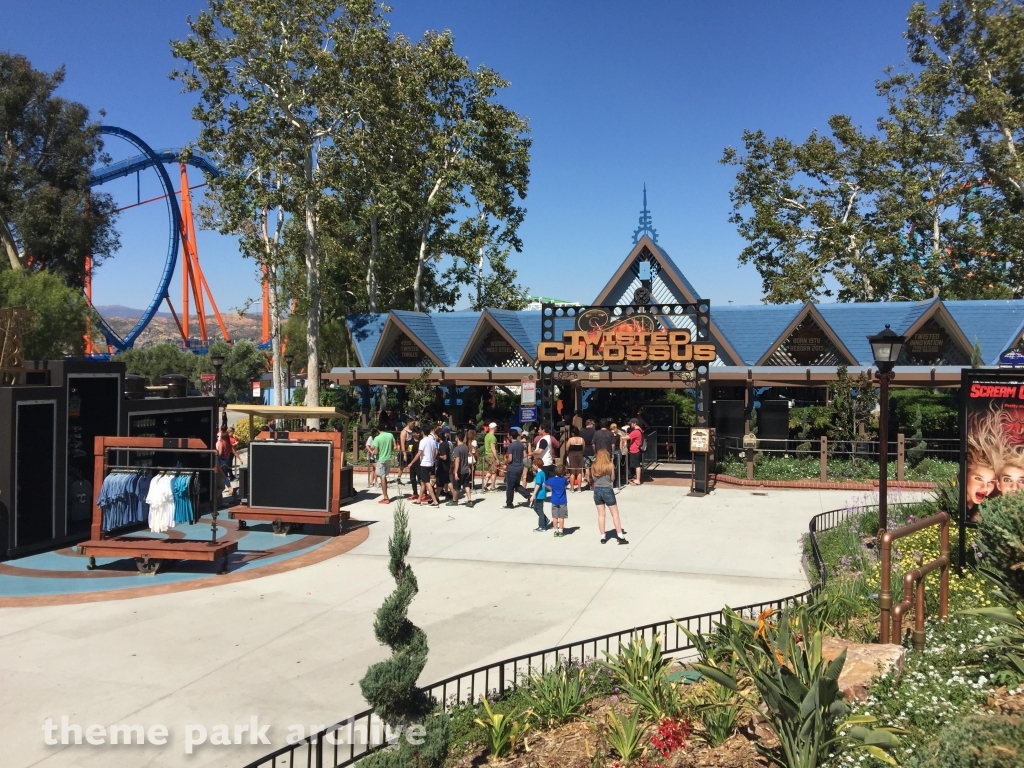 Twisted Colossus at Six Flags Magic Mountain