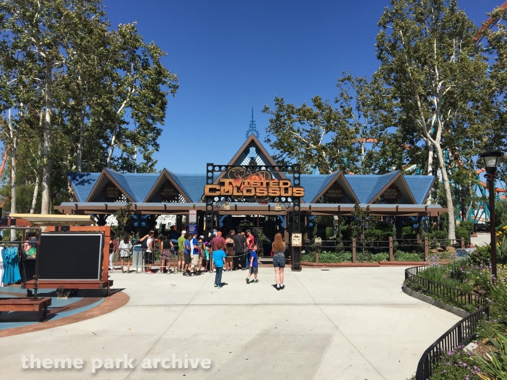 Twisted Colossus at Six Flags Magic Mountain
