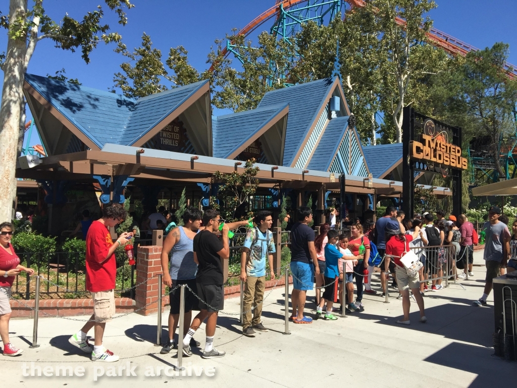 Twisted Colossus at Six Flags Magic Mountain