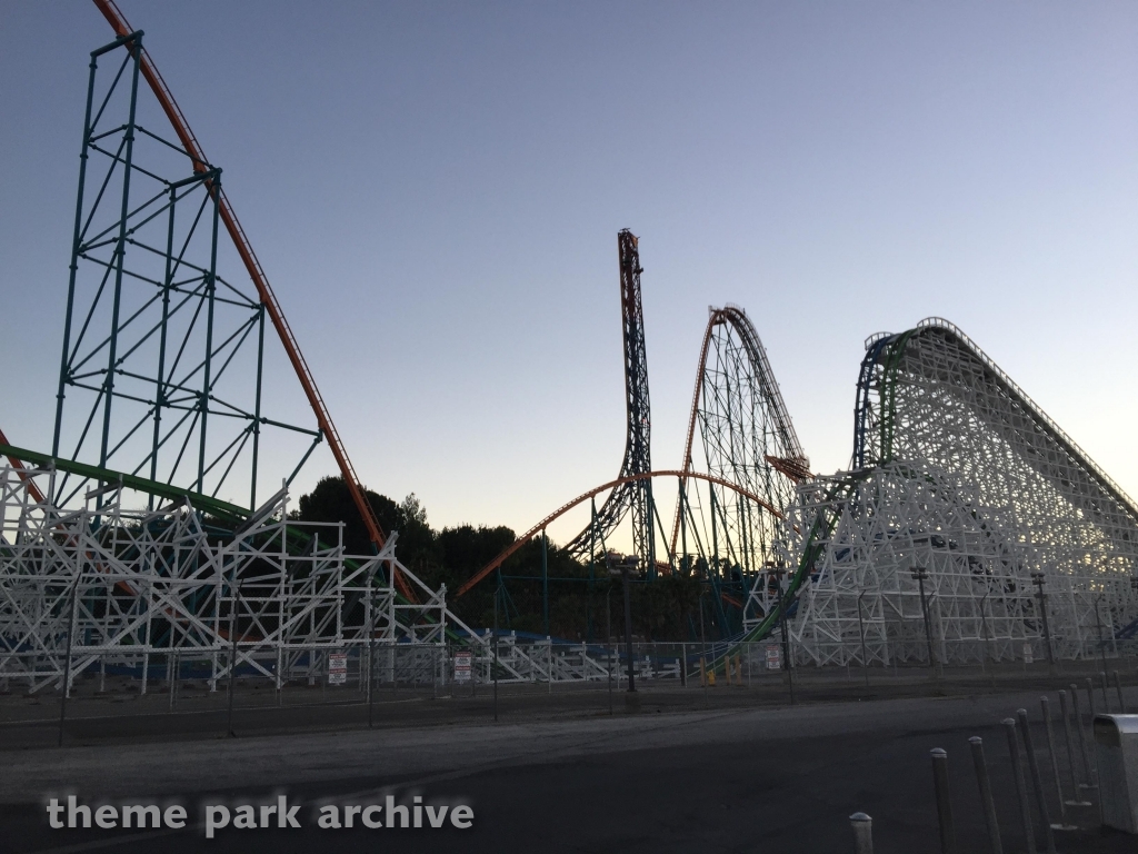 Twisted Colossus at Six Flags Magic Mountain