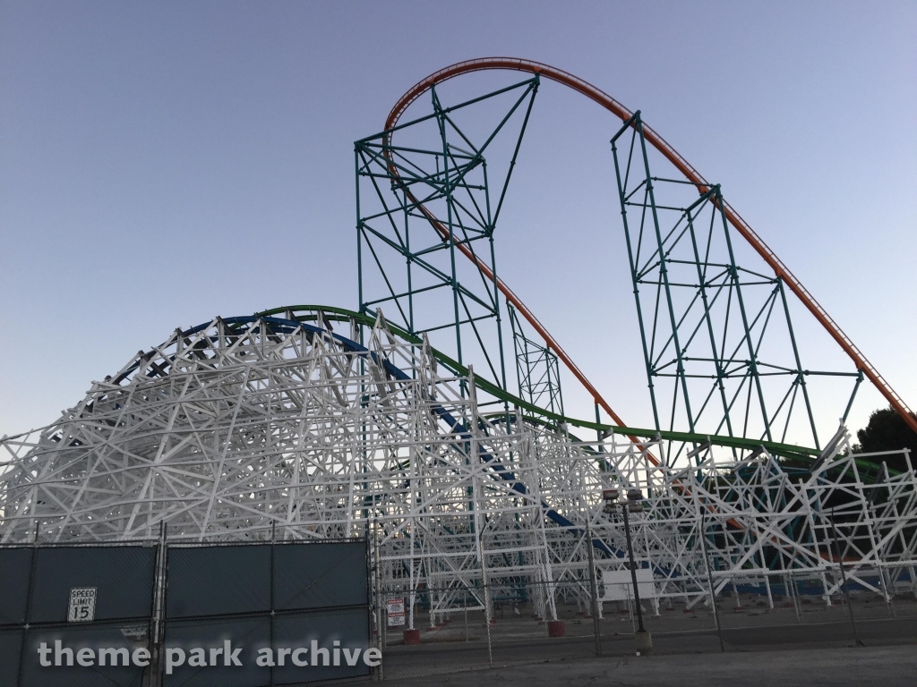 Twisted Colossus at Six Flags Magic Mountain