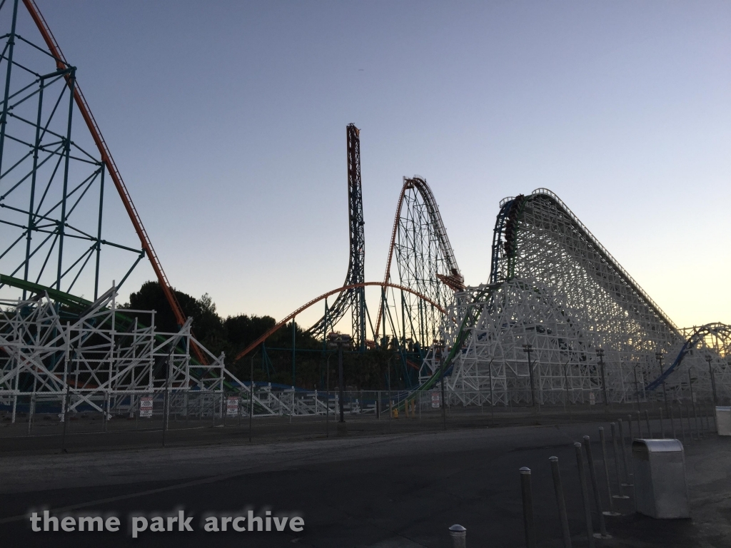 Twisted Colossus at Six Flags Magic Mountain
