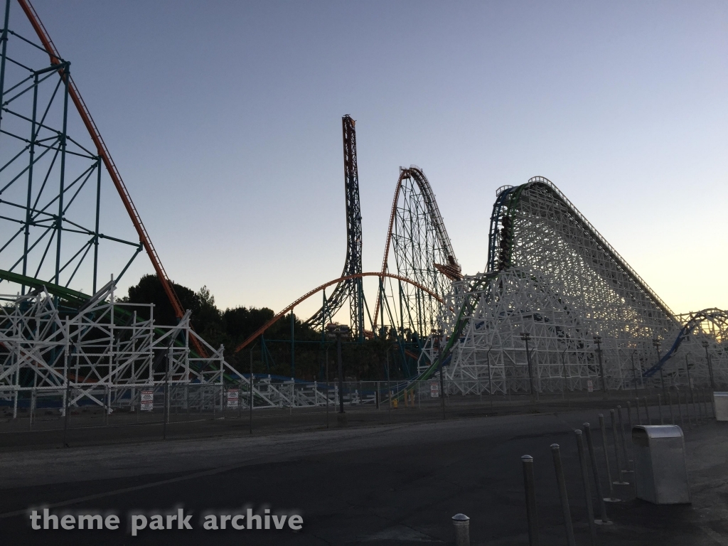 Twisted Colossus at Six Flags Magic Mountain