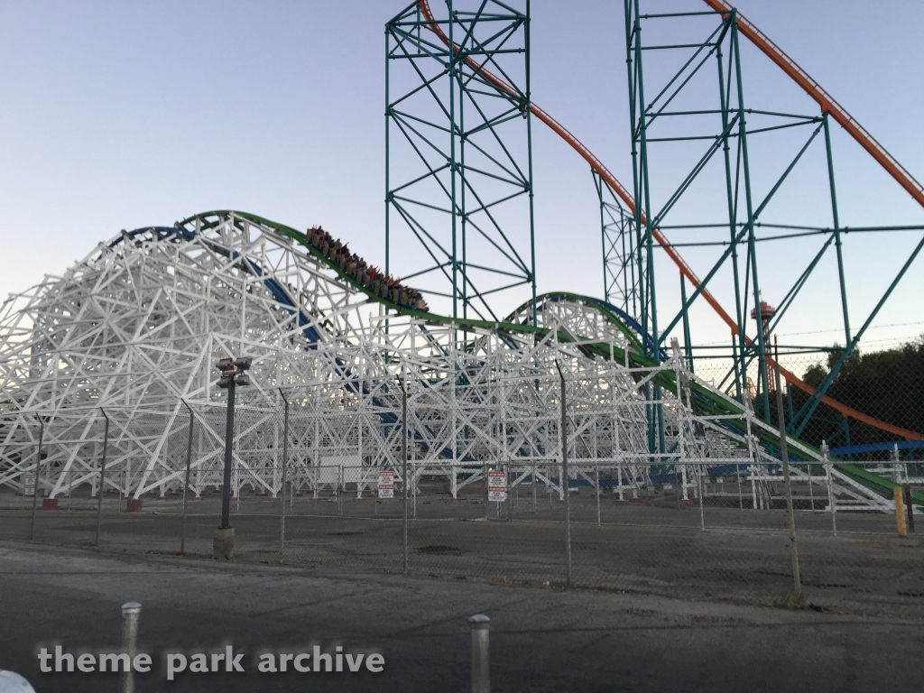 Twisted Colossus at Six Flags Magic Mountain