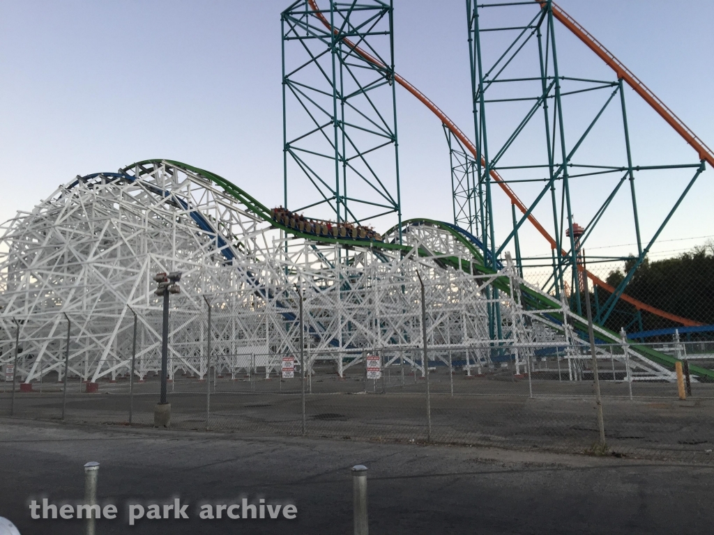 Twisted Colossus at Six Flags Magic Mountain