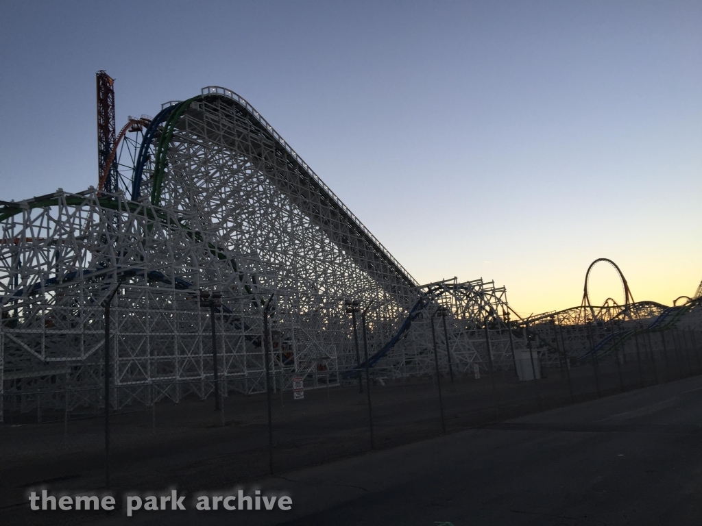 Twisted Colossus at Six Flags Magic Mountain