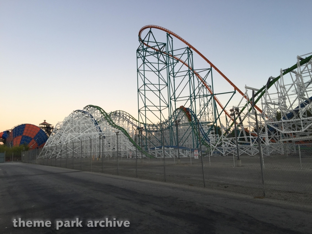Twisted Colossus at Six Flags Magic Mountain