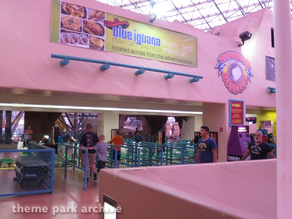 Canyon Blaster at Adventuredome