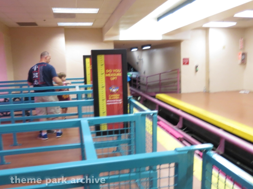 Canyon Blaster at Adventuredome