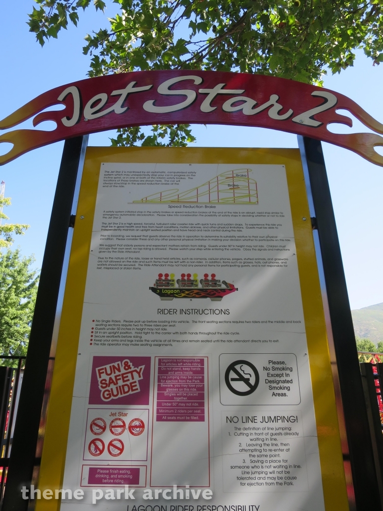 Jet Star 2 at Lagoon