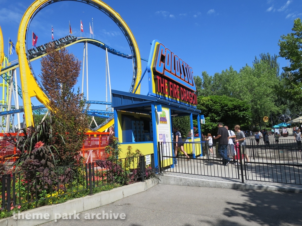 Colossus The Fire Dragon at Lagoon