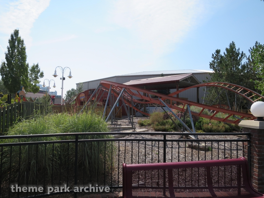 Blazin' Buckaroo at Elitch Gardens