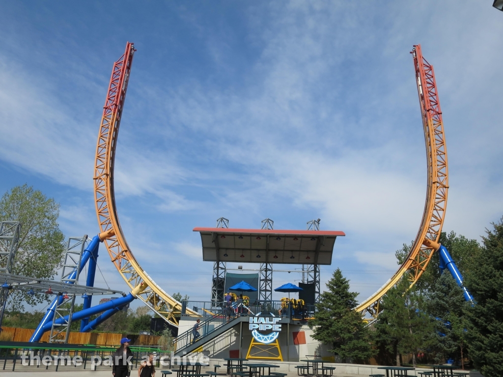 Half Pipe at Elitch Gardens