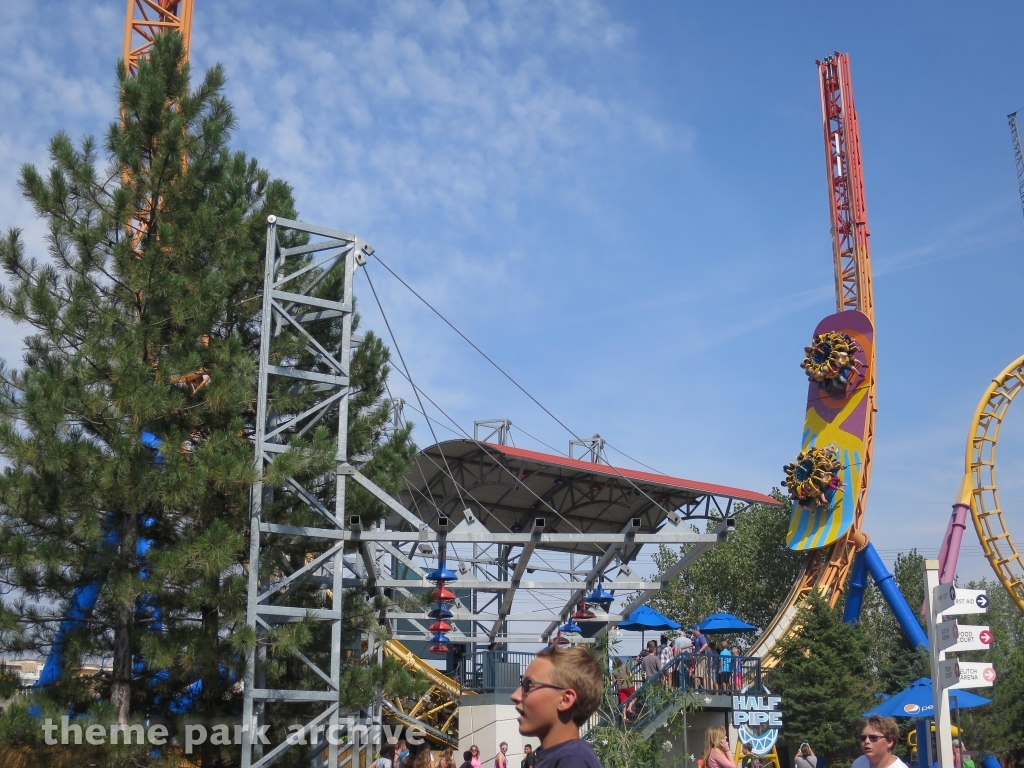 Half Pipe at Elitch Gardens