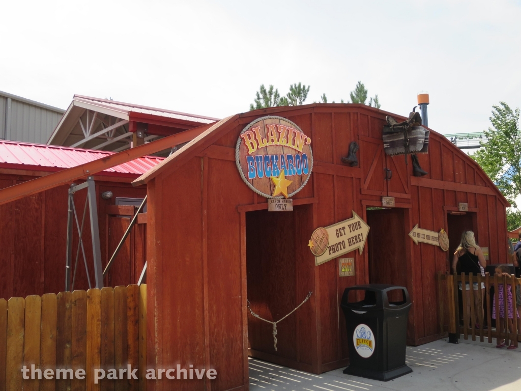 Blazin' Buckaroo at Elitch Gardens