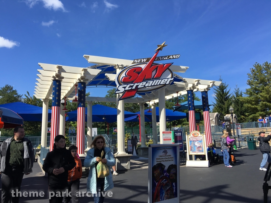 New England Sky Screamer at Six Flags New England