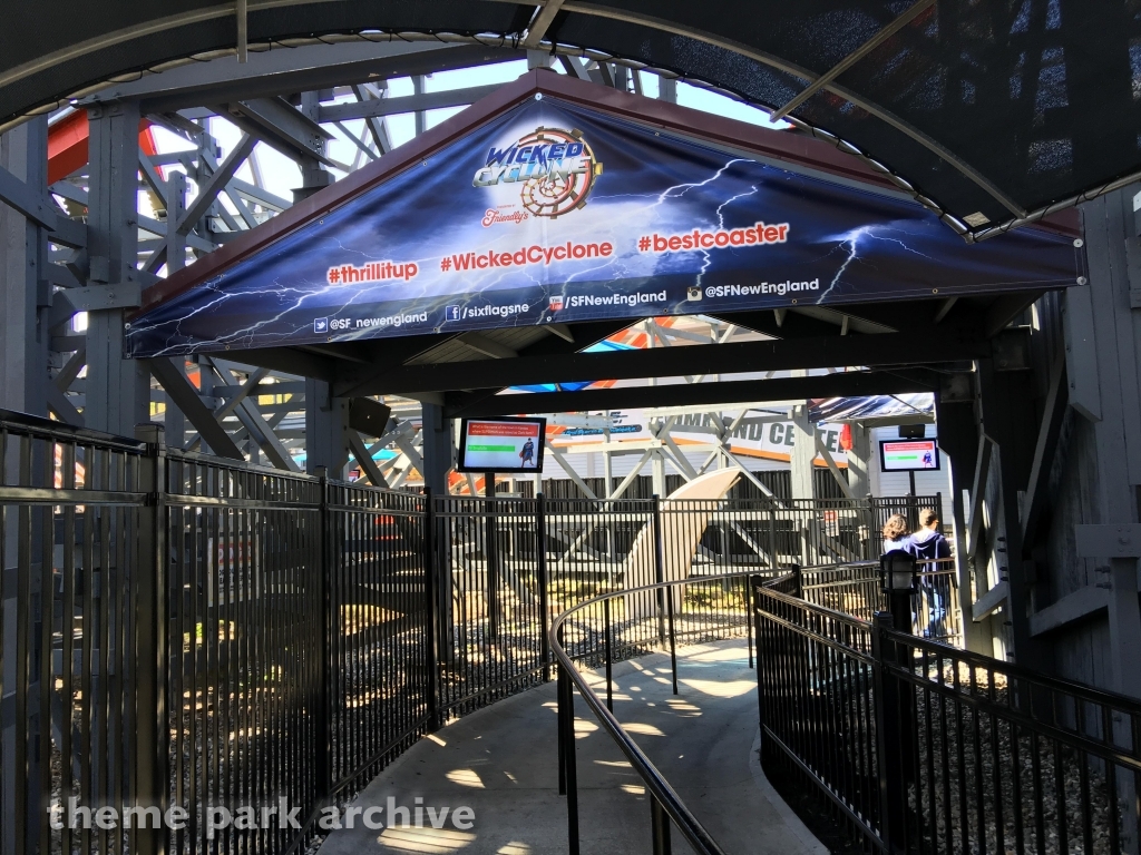 Wicked Cyclone at Six Flags New England