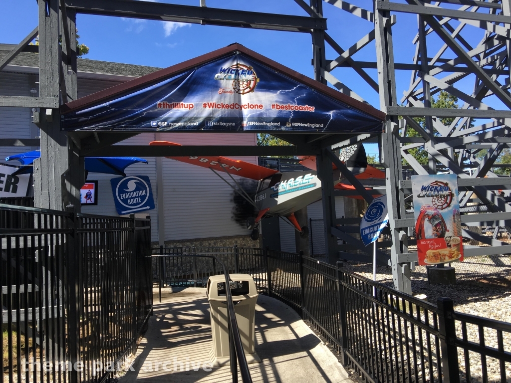 Wicked Cyclone at Six Flags New England