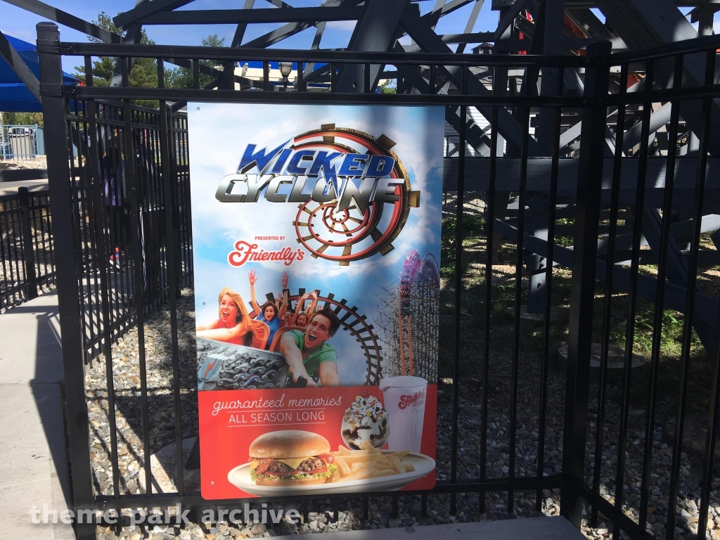 Wicked Cyclone at Six Flags New England