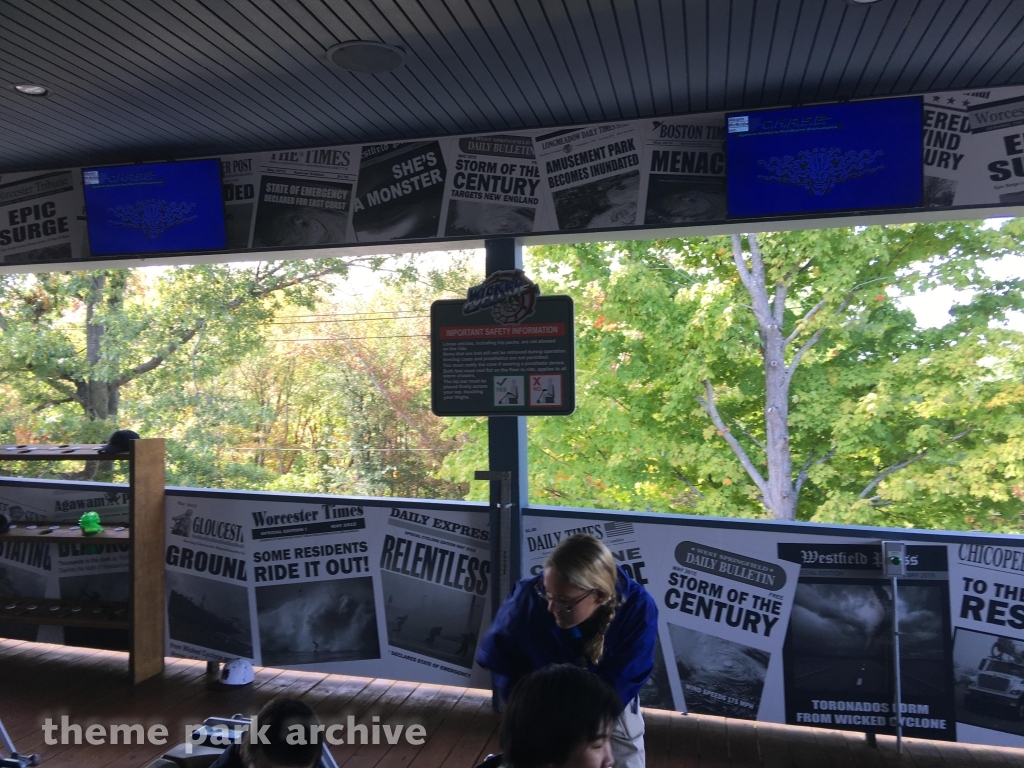 Wicked Cyclone at Six Flags New England