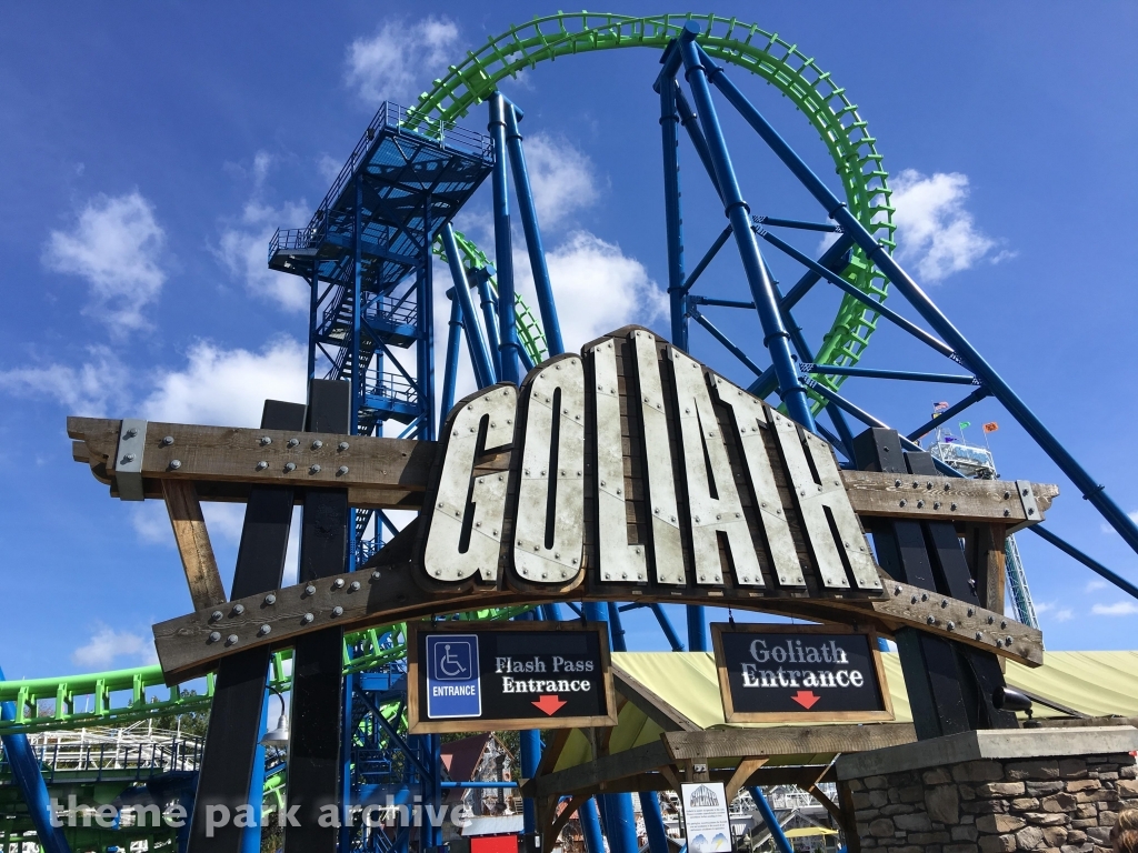 Goliath at Six Flags New England