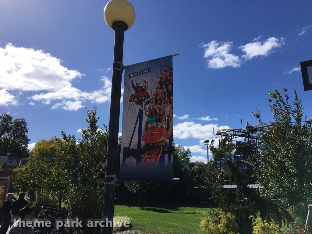 Superman The Ride at Six Flags New England