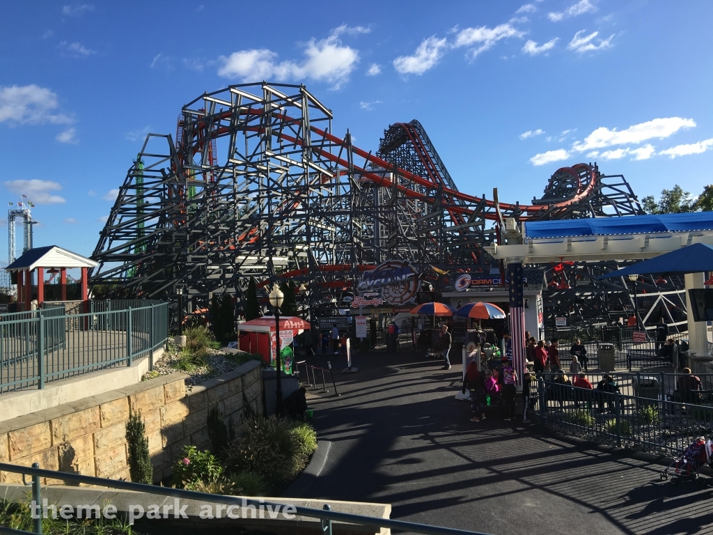 Wicked Cyclone at Six Flags New England