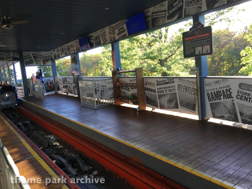 Wicked Cyclone at Six Flags New England