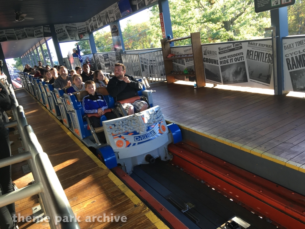 Wicked Cyclone at Six Flags New England