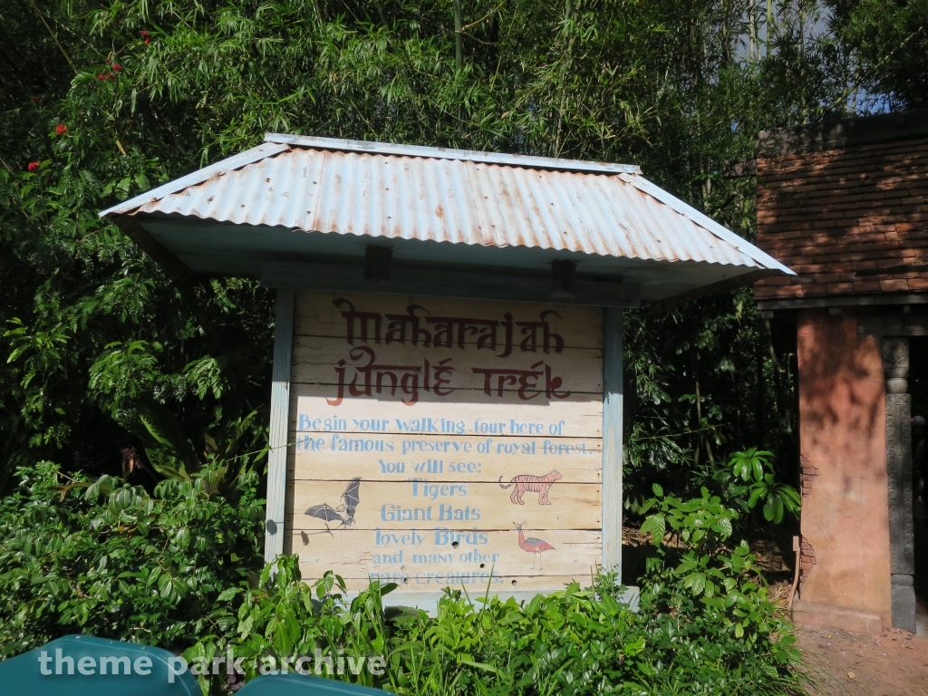 Maharajah Jungle Trek at Disney's Animal Kingdom