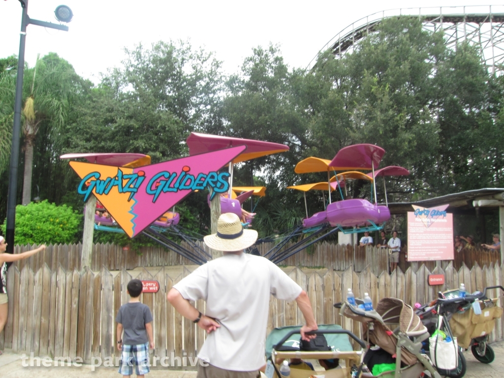 Gwazi Gliders at Busch Gardens Tampa