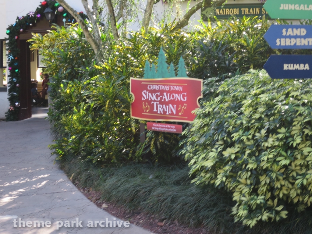 Train at Busch Gardens Tampa