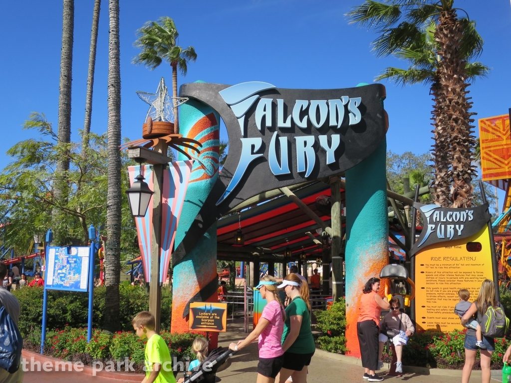 Falcon's Fury at Busch Gardens Tampa