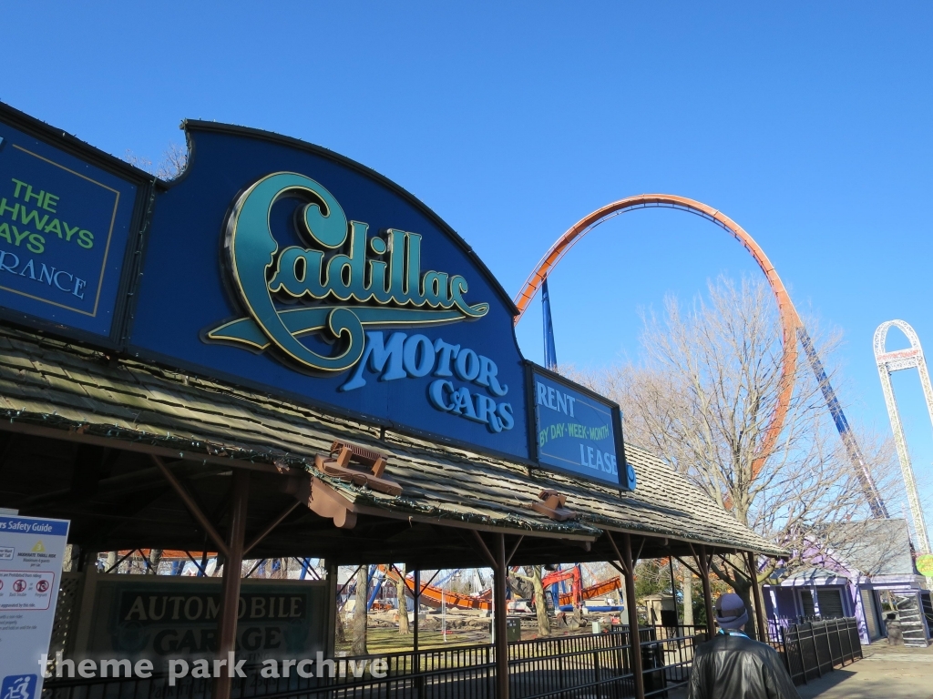 Cadillac Antique Cars at Cedar Point