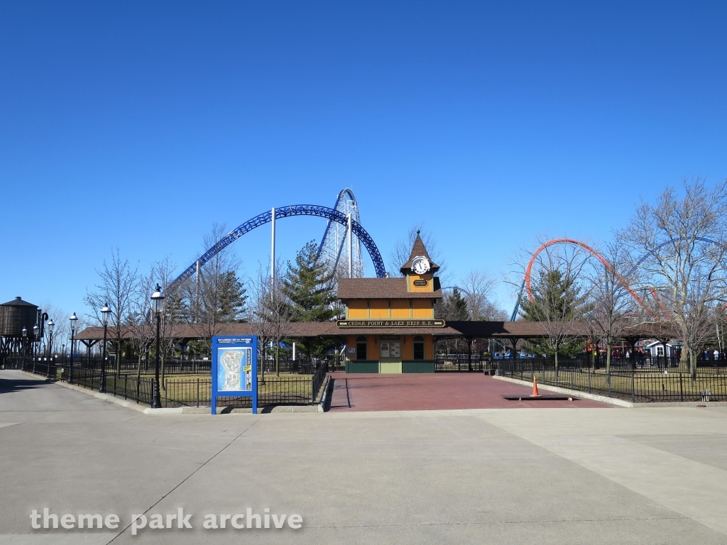 CP & LE Railroad at Cedar Point