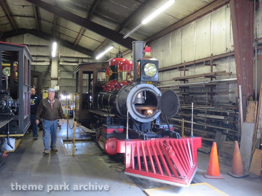 CP & LE Railroad at Cedar Point